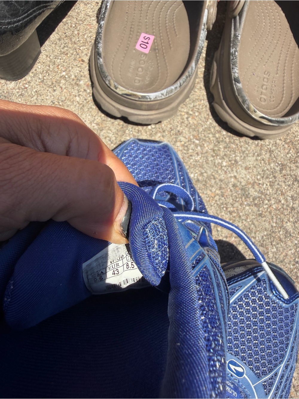Brooks Men's Royal Blue Lace-Up Running Shoes - Picture 4 of 4